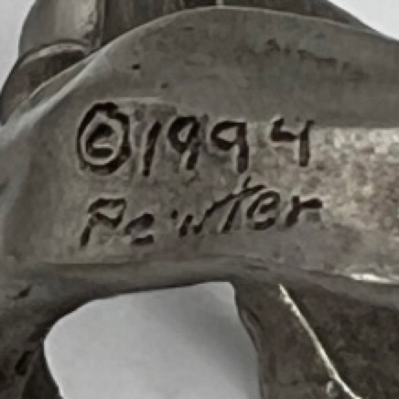 Pewter Napkin Rings - Picture 3 of 7